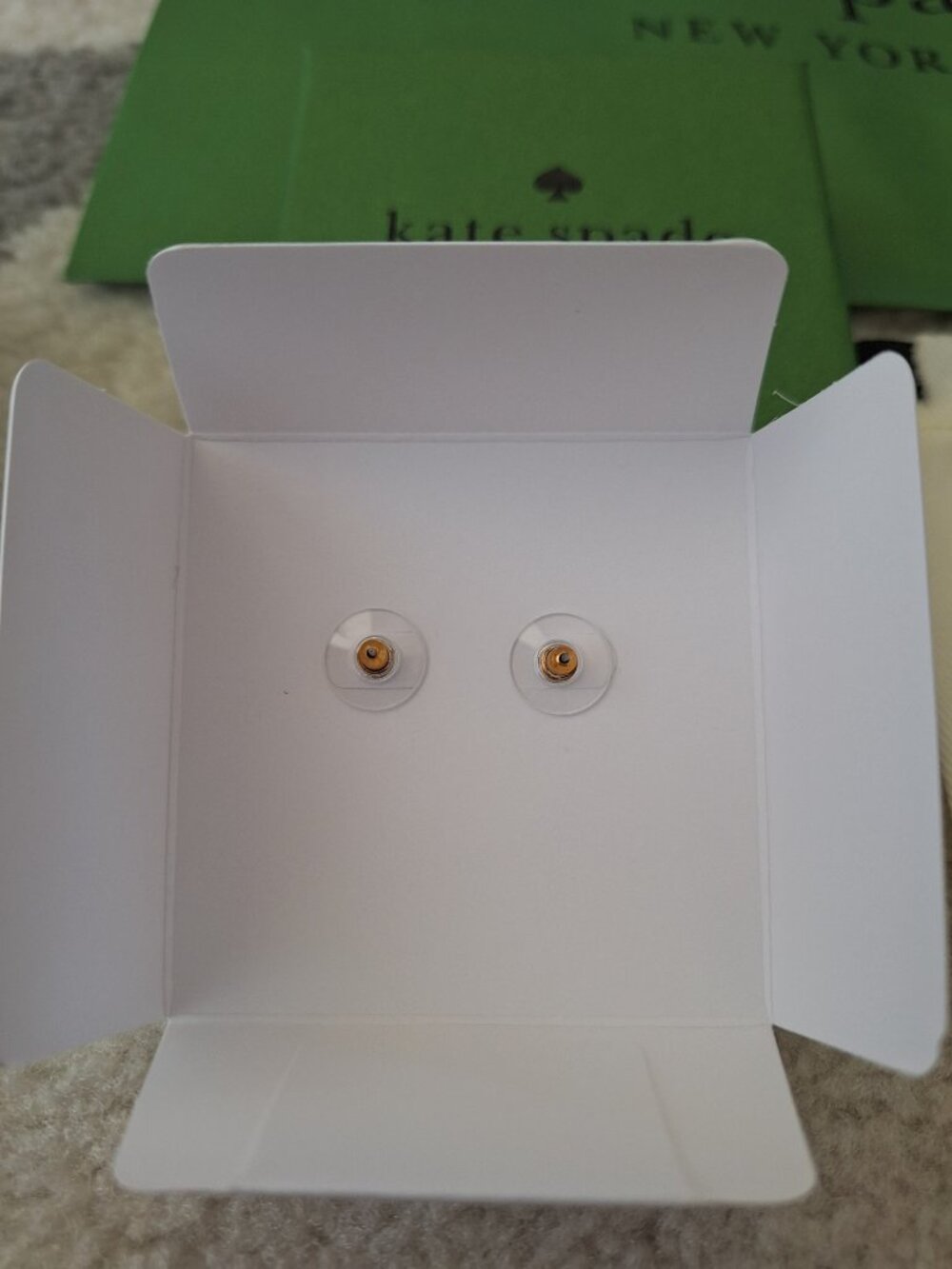 NEW Kate Spade Earrings in Box + Dust Bag - Picture 6 of 10